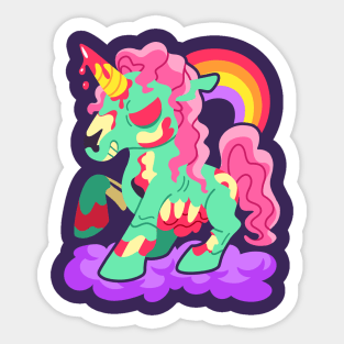 Zombicorn Sticker